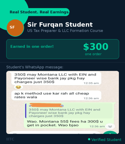 Earned in one order