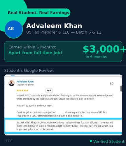 IITC_Advaleem_Khan_Testimonial